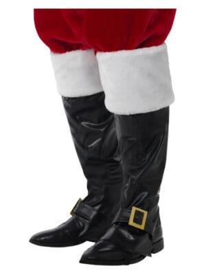 Santa Boot Covers, Black