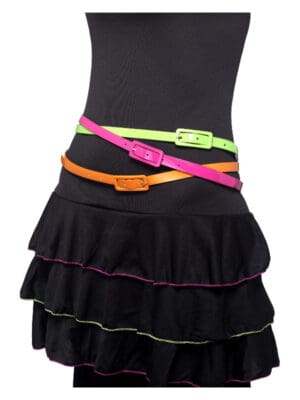 Neon Belts, Neon Multi-Coloured