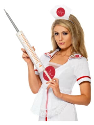 Jumbo Syringe, White