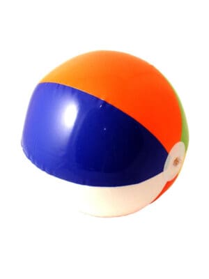 Inflatable Beach Ball, Multi-Coloured, Assorted