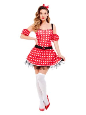 Madame Mouse Costume, Red