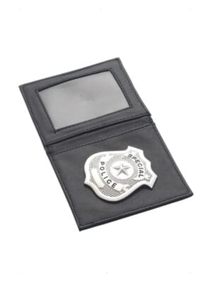 Police Badge, Silver