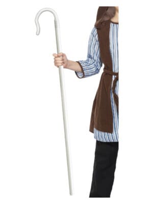 Shepherds Extendable Staff, White