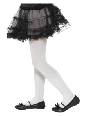 Opaque Tights, Childs, White