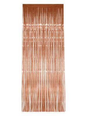Shimmer Curtain, Rose Gold