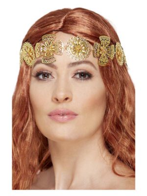 Medieval Headband, Gold
