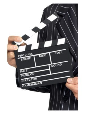 Hollywood Style Clapper Board, Black